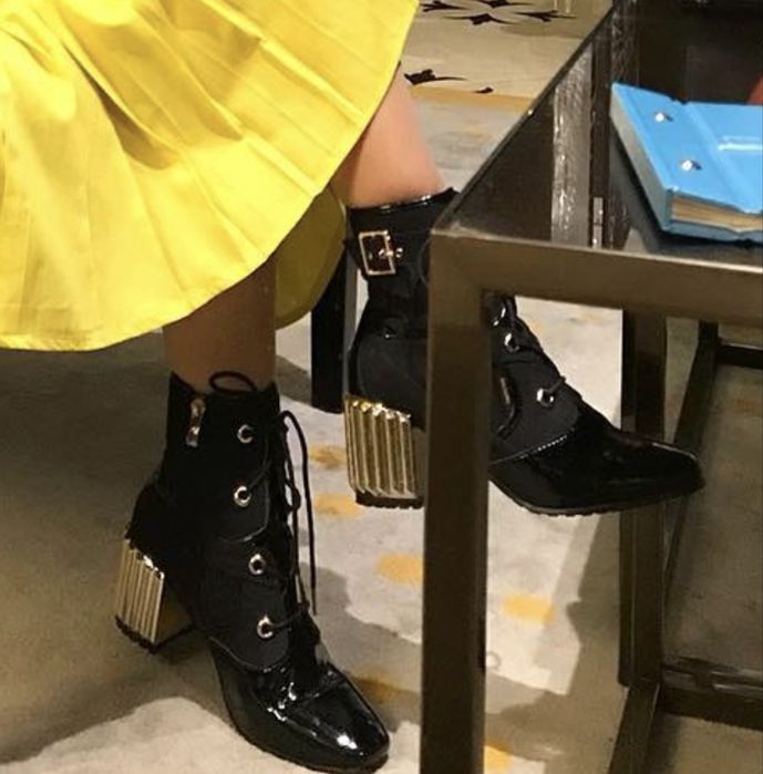 Сапоги полусапоги