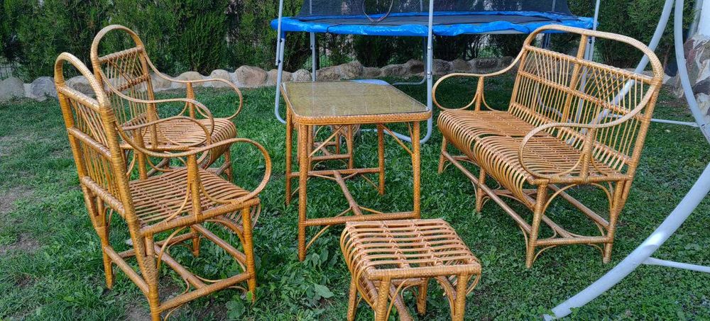 Естествен ратан. Комплект 6 части