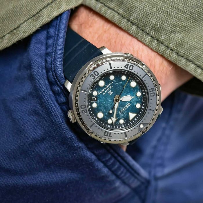 Seiko Prospex Baby Tuna Save the Ocean Antarctic Penguin SRPH77