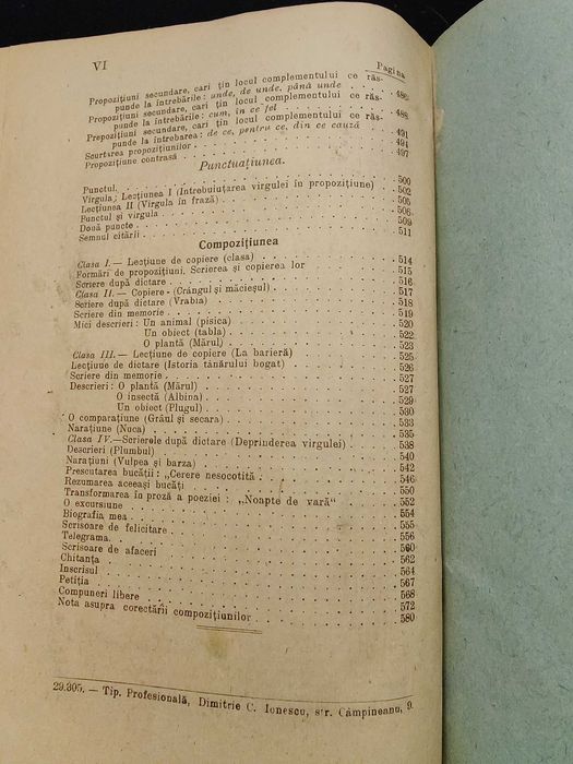 Metodica Limbei Romane, Gh. Costescu, Bucuresti 1920