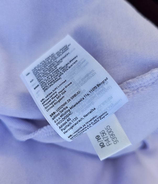 Adidas оригинална дамска горница широк модел Л размер