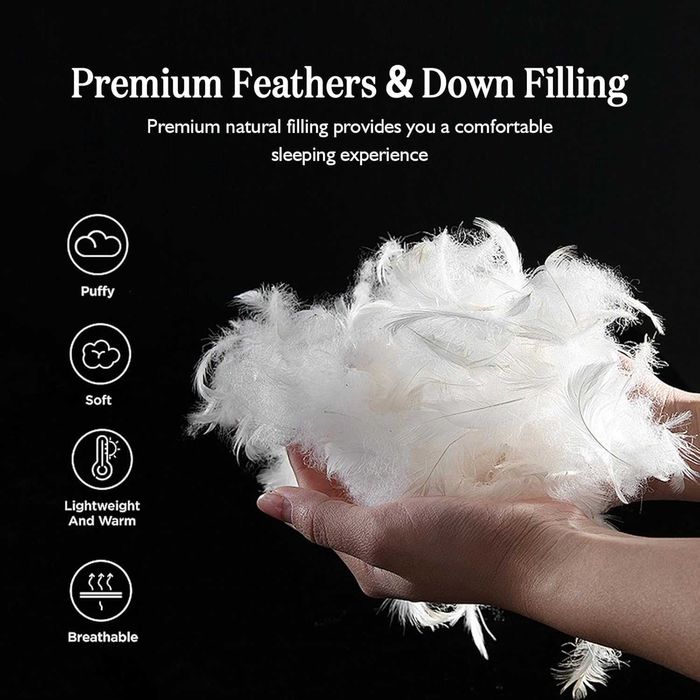 DWR Олекотена завивка пълнеж от гъши пера, 4 сезона 200 x 200 см