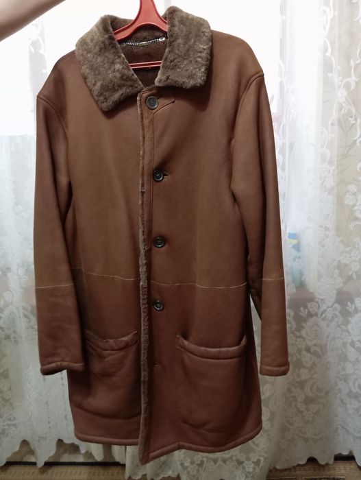 Дублёнка мужская б/у,размер 50-52