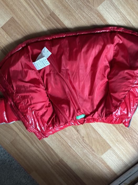 Geaca de iarna fetite 2ani, marimea 90cm united colors of benetton