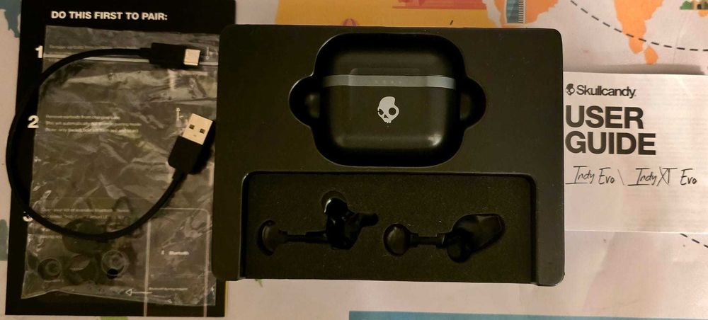 Casti Skullcandy Indy Evo, putin folosite, in stare buna