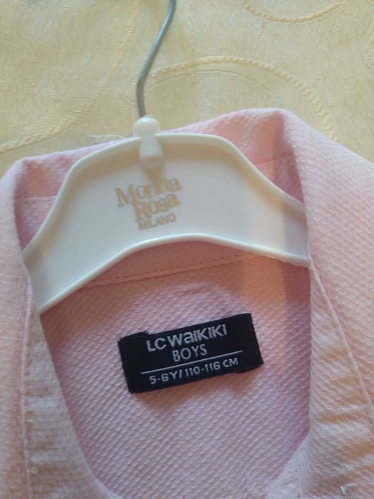 Cămașa elegantă pe roz deschis, băieți 5-6 ani de la LC Waikiki