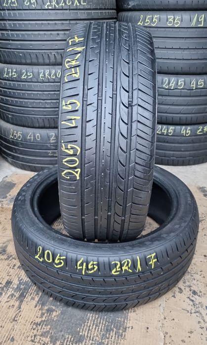2 Anvelope Vară Blacklion 205 45 ZR17  Stare Perfectă