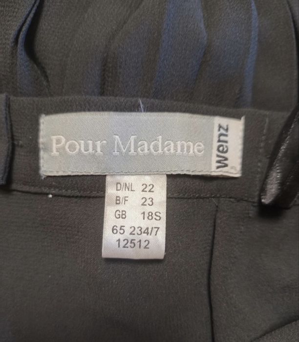 Fusta pantalon plisata
