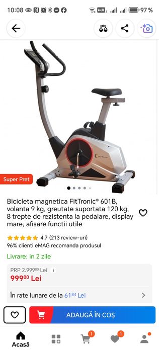 Bicicleta medicinala
