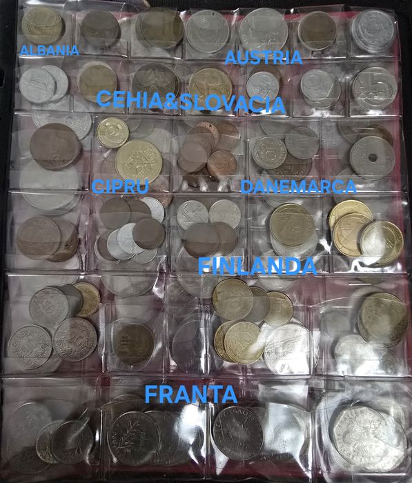 Monede vechi și actuale
