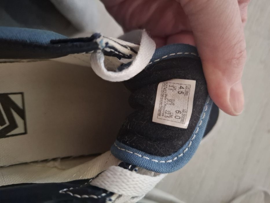 Кеды для мальчика vans