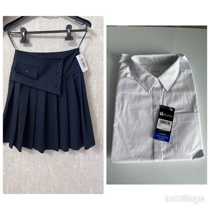 Школьная форма, рубашка, школьная одежда, школьная юбка