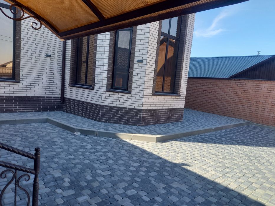 Укладка брусчатки