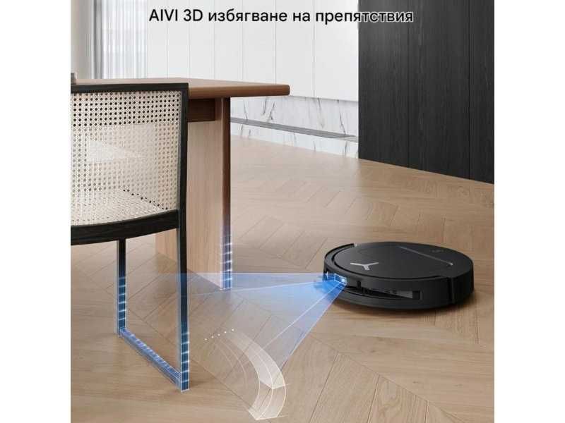 Робот Прахосмукачка ECOVACS DEEBOT T50 OMNI Gen2 – 21000Pa, Черен