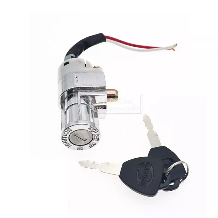 Contact si încuietoare baterie bicicletă electrică