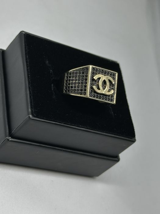 златен пръстен шанел 6.86гр 14к 585