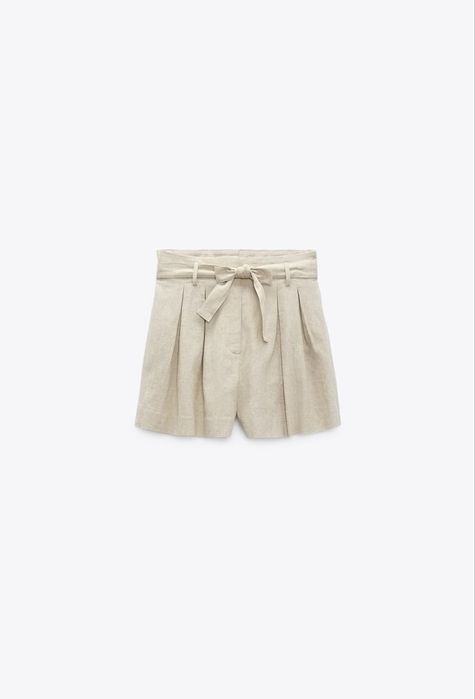 Чисто нови ленени панталони Zara, размер М