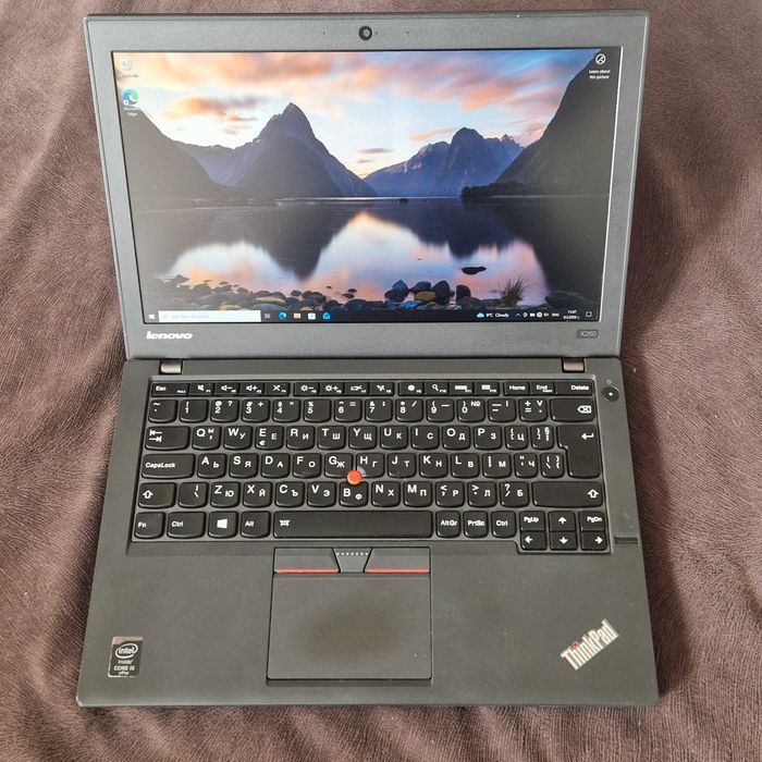 Laptop Lenovo ThinkPad X250 - 240GB SSD, i5 5300 CPU, 8GB RAM