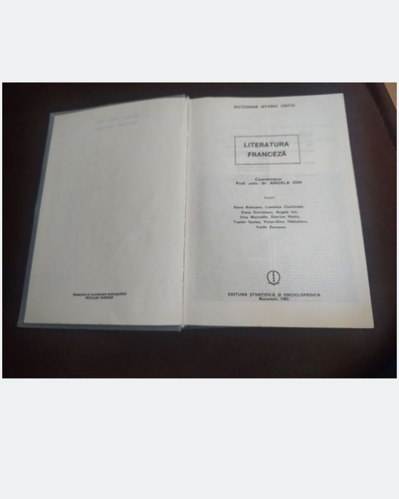 .Dicționar istoric și critic al literaturii franceze