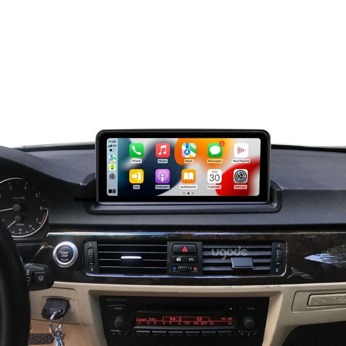 Ecran Navigatie BMW Seria 3 E90 E91 E92 E93 Radio CIC CCC NBT | Apple CarPlay Wireless | Android Auto Wireless | GPS | Bluetooth | Multimedia
