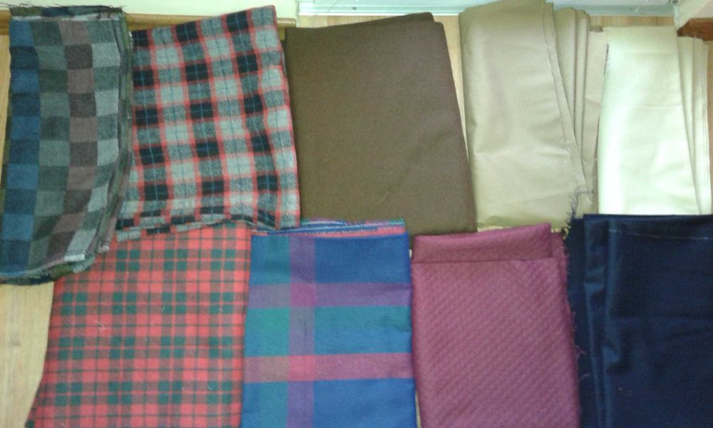 до края на пролетта НОВ вълнен плат за торби, покривки и други