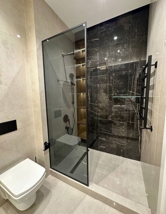 Душевые кабины и стеклянные перегородки