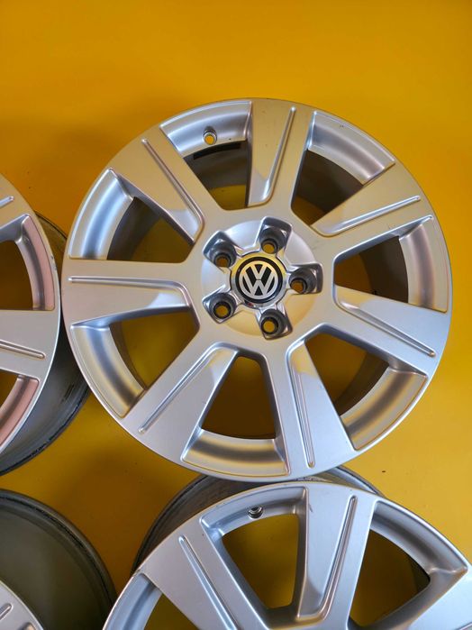 4 Jante Aliaj 5x112 17'' OE VW Golf Passat Touran Sharan Tiguan Caddy