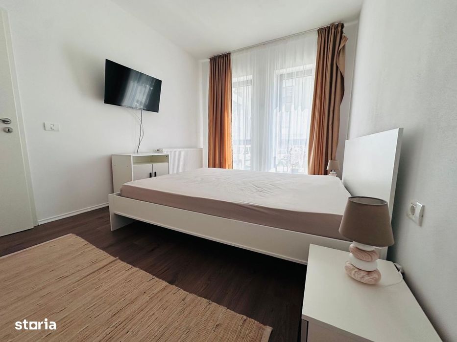 Apartament 2 camere - mobilat si utilat- loc de parcare inclus-Giroc N
