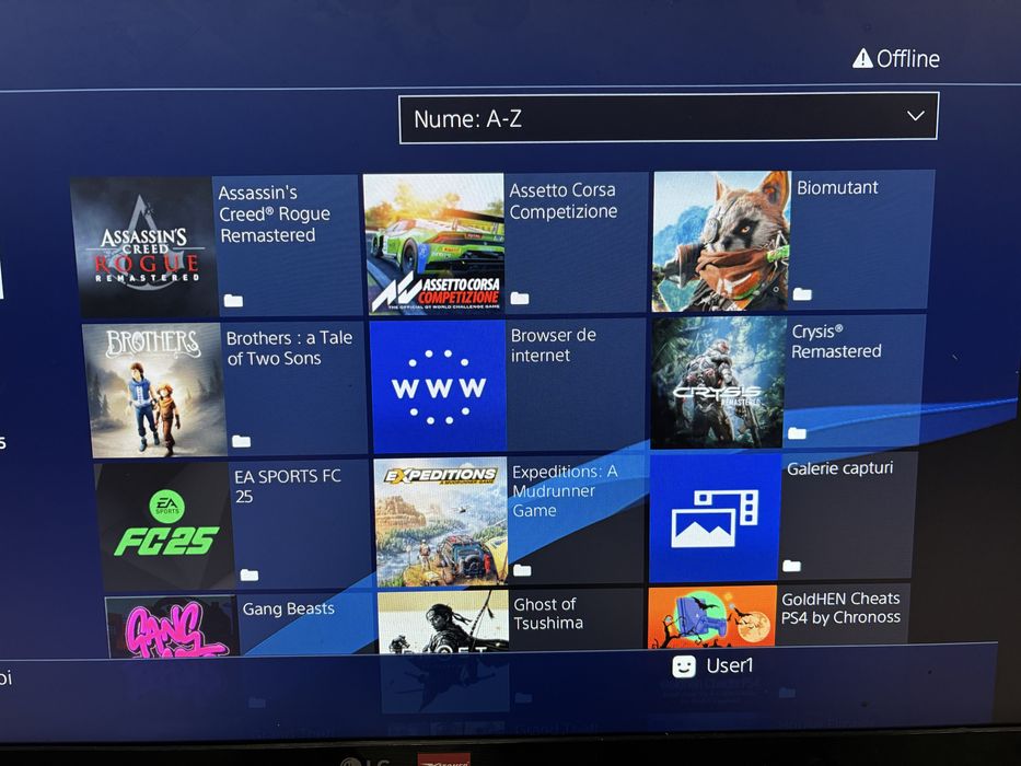 Playstation 4 Modat 1TB 2 Controllere PS4
