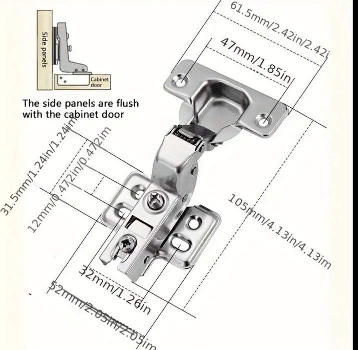 Balamale mobila, set de 10 bucati