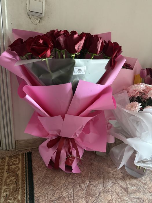 Цветы галанские розы