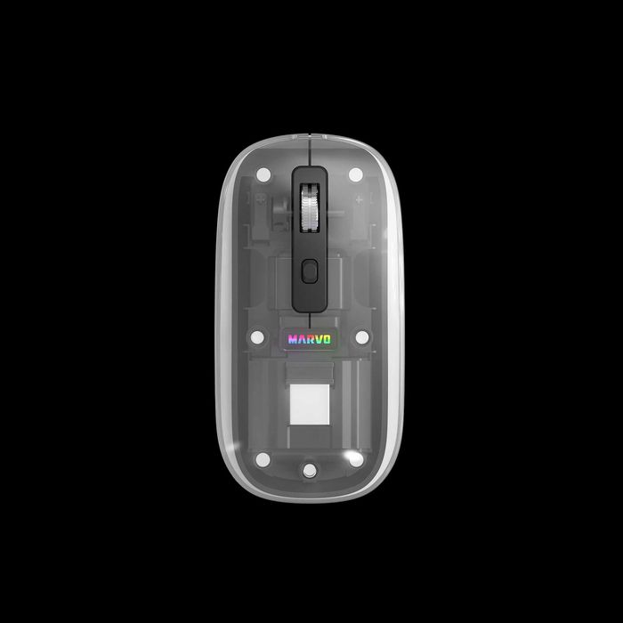 MARVO M810W simsiz sichqoncha — shaffof dizayn | беспроводная мышь