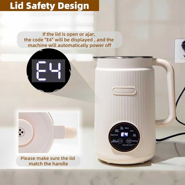 Уред за ядково мляко 9 in 1 Nut Milk Machine,Гаранция