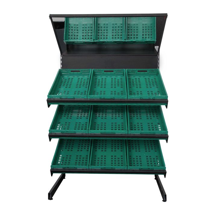 Raft cu oglinda pentru legume si fructe, 1365 lei