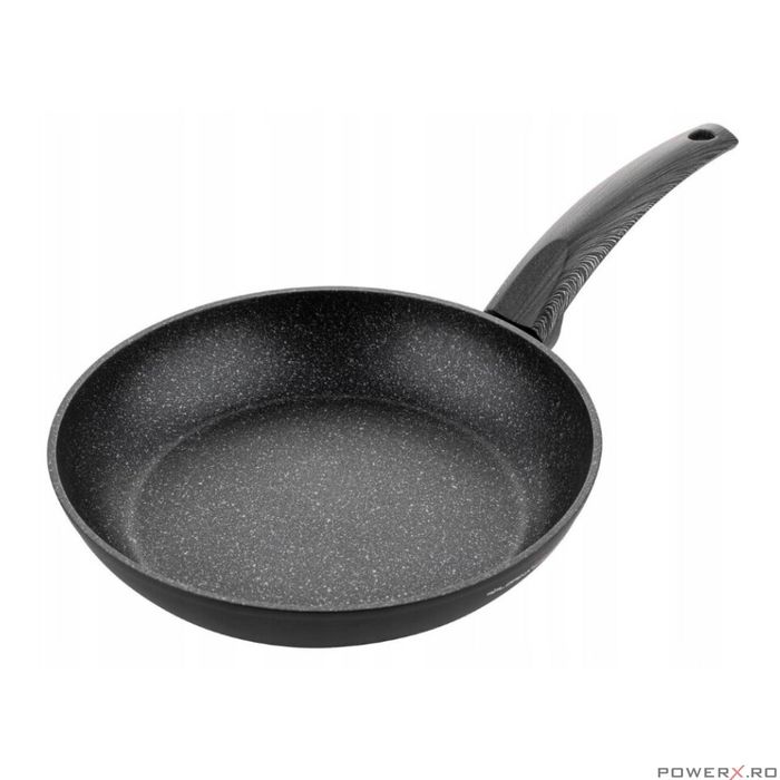 Tigaie din aluminiu cu invelis antiaderent, maner ergonomic Soft