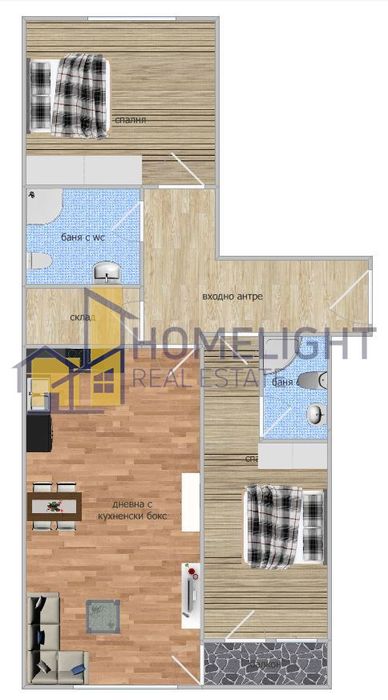 Продава се Тристаен апартамент в София, Банишора - 110 кв.м за 1682 €/кв.м - Снимка #1