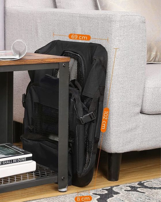 Транспортна чанта за кучета и котки SONGMICS Canvas