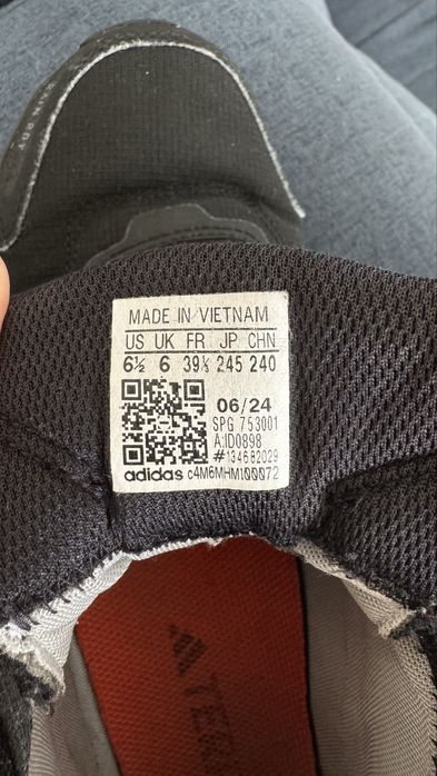 Мъжки боти Планински обувки Adidas Terrex EU 39 1/3