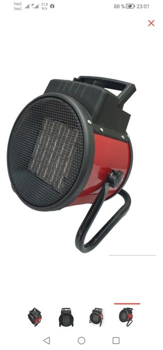 Продам тепло вентиляторы на 2 и 3 квт