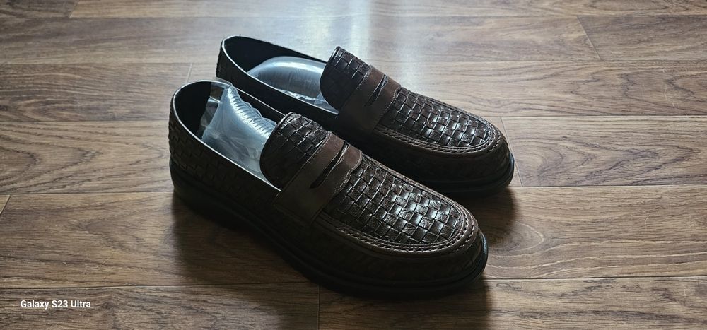 Туфли мужские коричневые