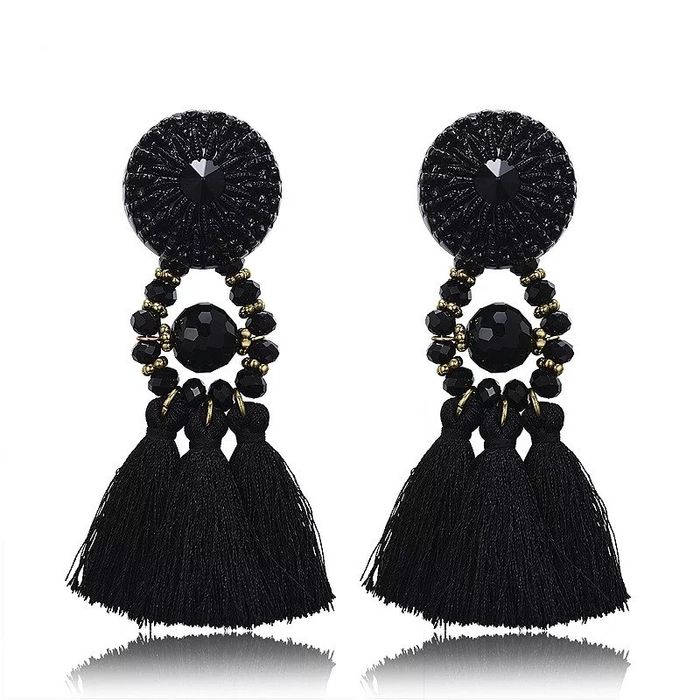 Новые серьги-кисти Emango