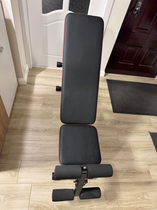 Bancă fitness pliabilă, cu înclinare