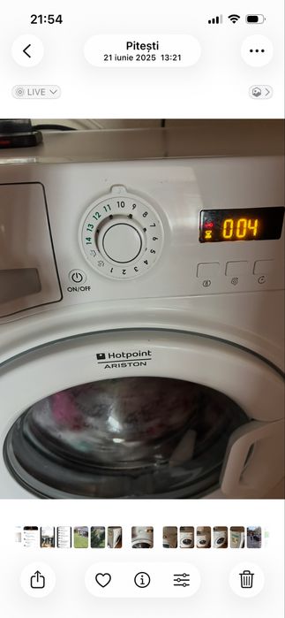 Masina de spalat rufe Ariston Hotpoint