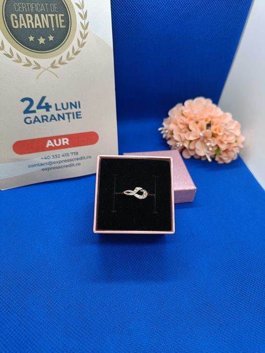 Inel aur 14K 2.72g (Ag16 Moldova b31122) - Garantie 2 ani!