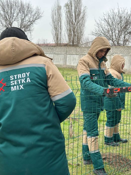 Установка Еврозабор 3Д Сетки Евросетка Урнатамиз Yevrozabor Ustanovk