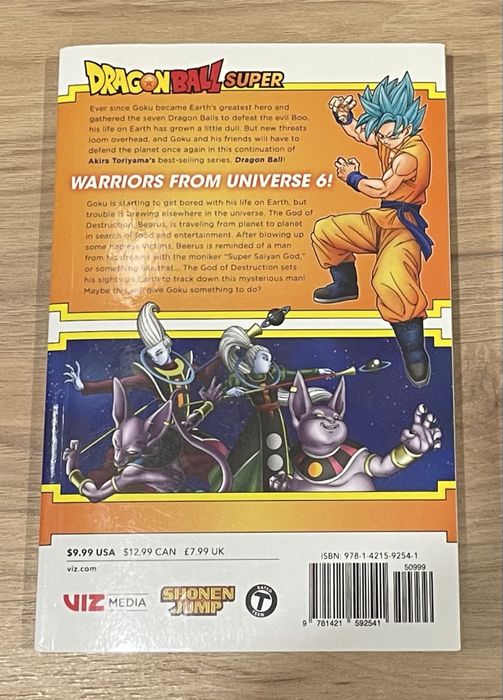 Манга Dargon ball Super vol.1