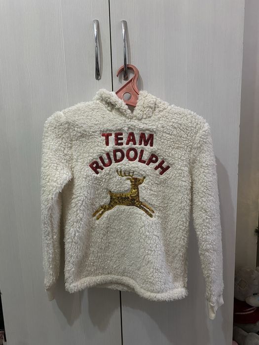 Новогодняя кофта на девочку