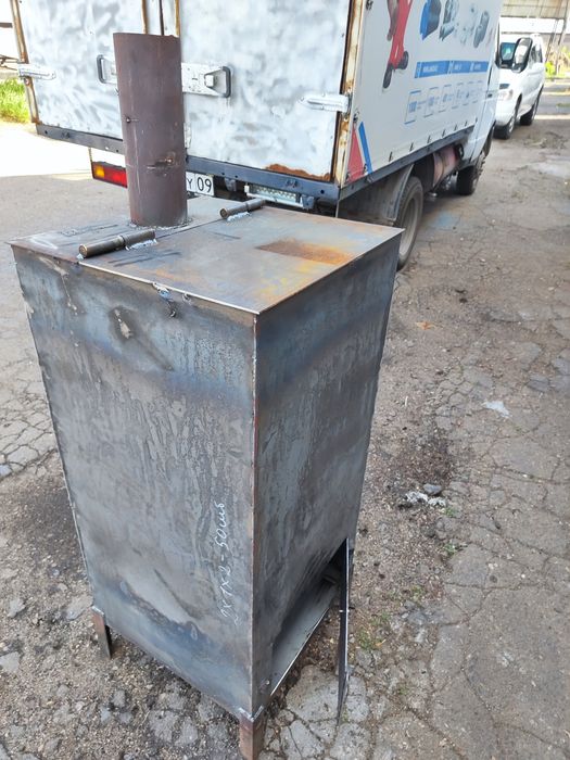 Печь для сжигания веток мусора