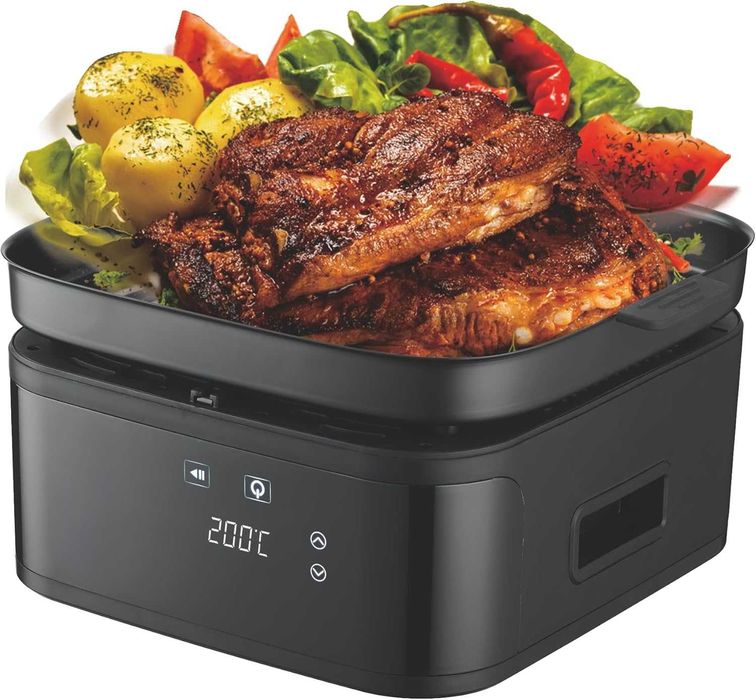 EINVE Air Fryer 8L / 1650W – фритюрник с горещ въздух + грил