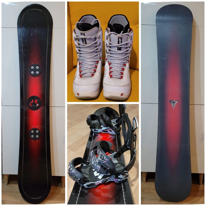 Placa snowboard Assasin 159 + legături VOLKL + boots Burton 45